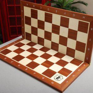 Tablero plegable de madera de caoba y arce House of Staunton