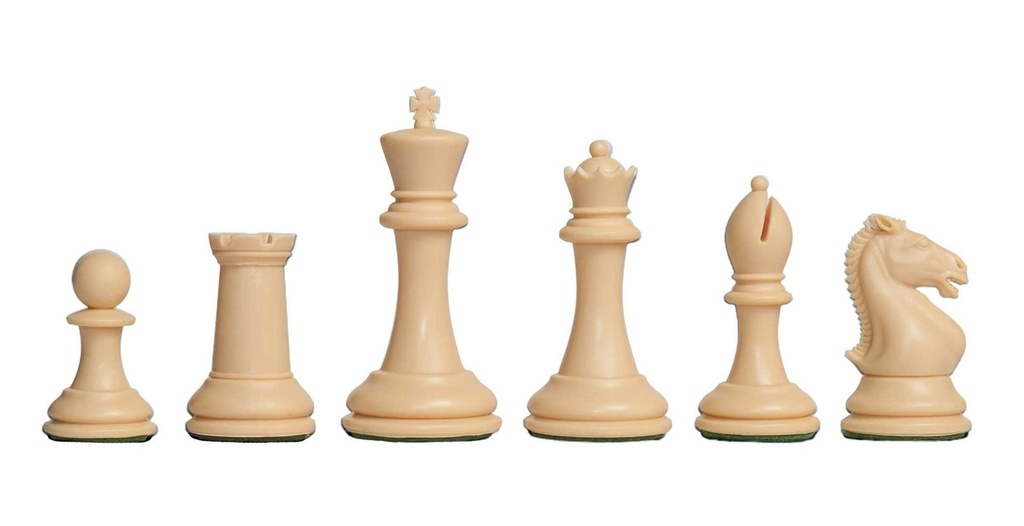The Camaratta Collection - The Lasker Series Chess Pieces - 4.0" King EBANO