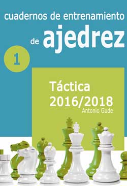 [0357] Cuadernos de entrenamiento (1) de ajedrez táctica 2016/2018