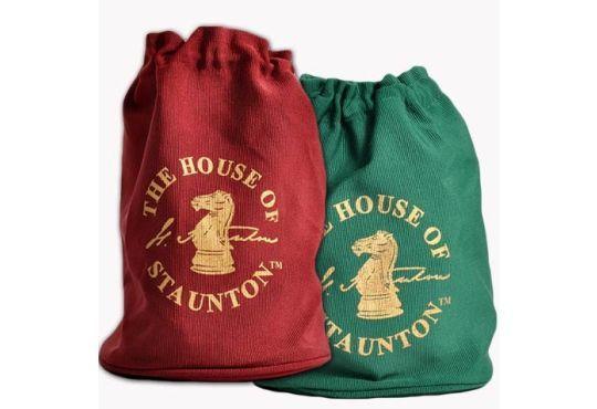 Bolsa de ajedrez con cordón House of Staunton (50 piezas)