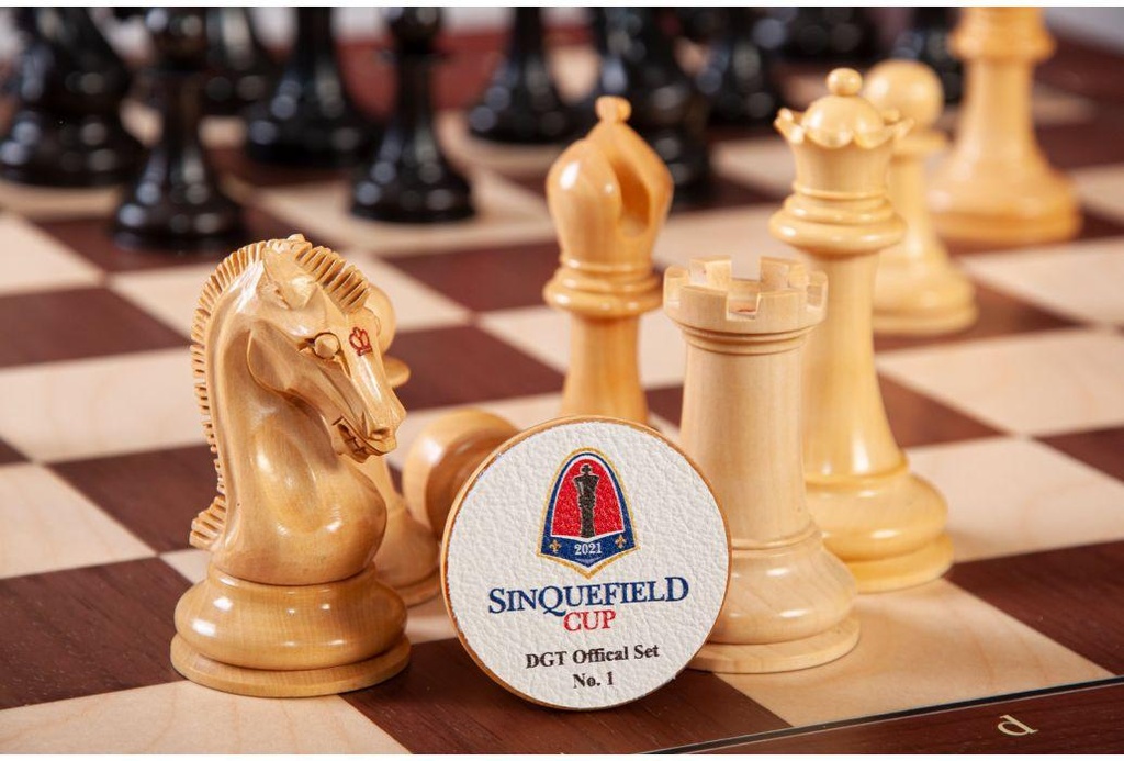 House of Staunton The 2021 Sinquefield Cup Player's Edition Chess Pieces con Caja